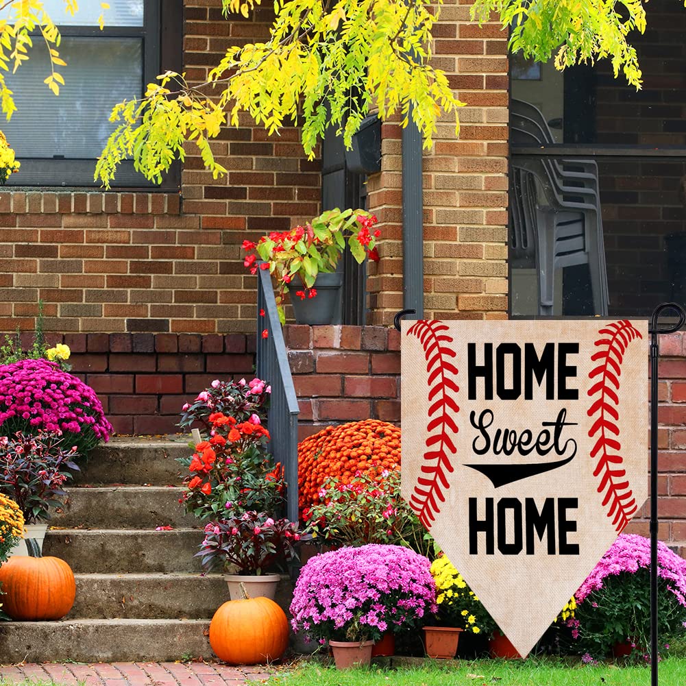 Ogiselestyle Home Sweet Home flag vertical porch accent for yard charm