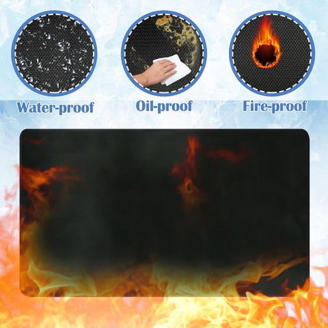 Ogrmar mat used on deck, patio, or grass to keep surfaces clean