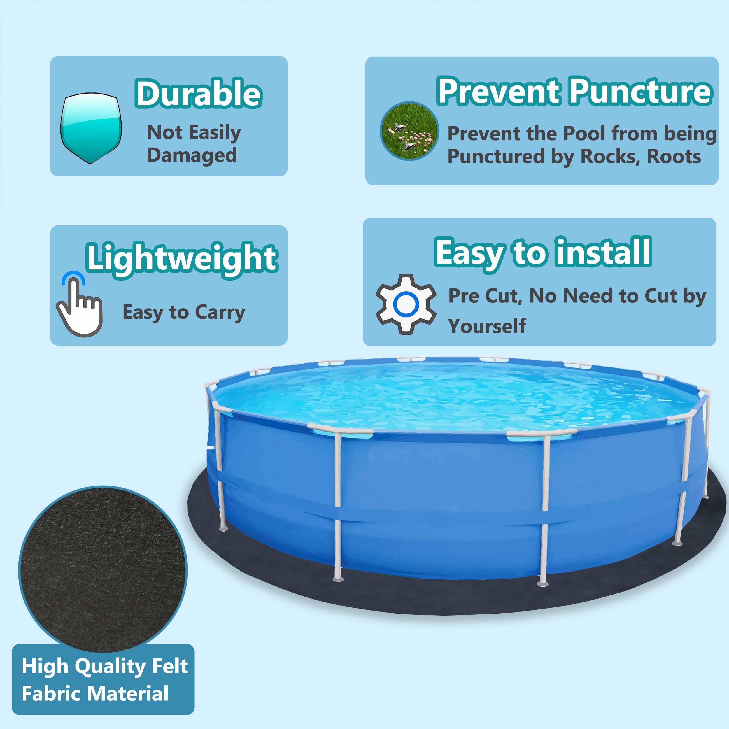 Ogrmar puncture-prevention under liner keeps liner safer from ground hazards
