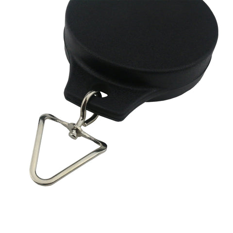 Ogrmar retractable hanging pulley showing adjustable height for baskets.