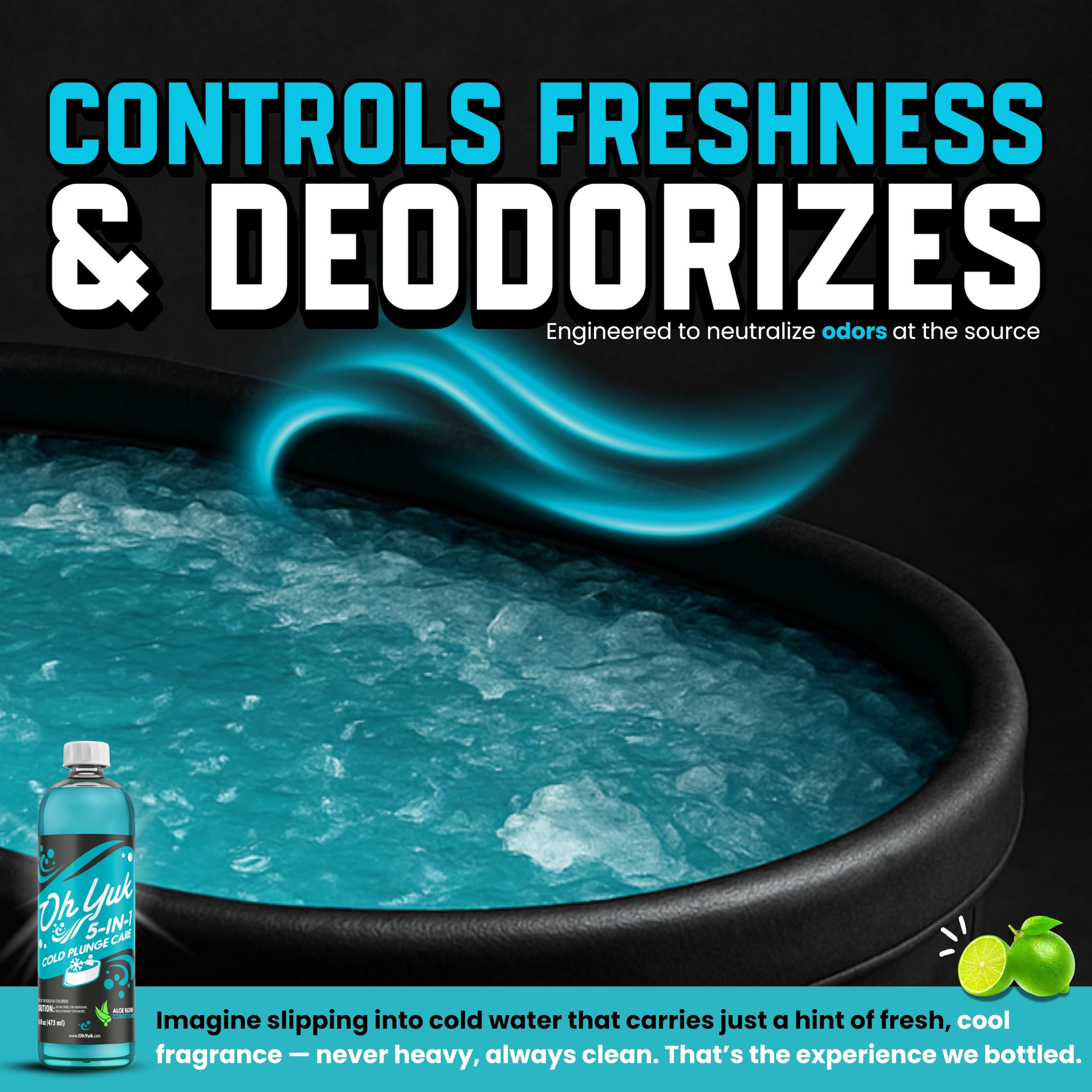 Oh Yuk 32-uses concentrate delivers long-value performance per bottle.