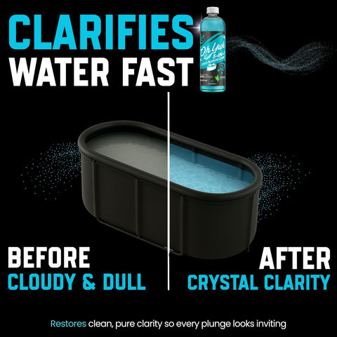 Oh Yuk freshness formula deodorizes, helping maintain a crisp plunge environment.