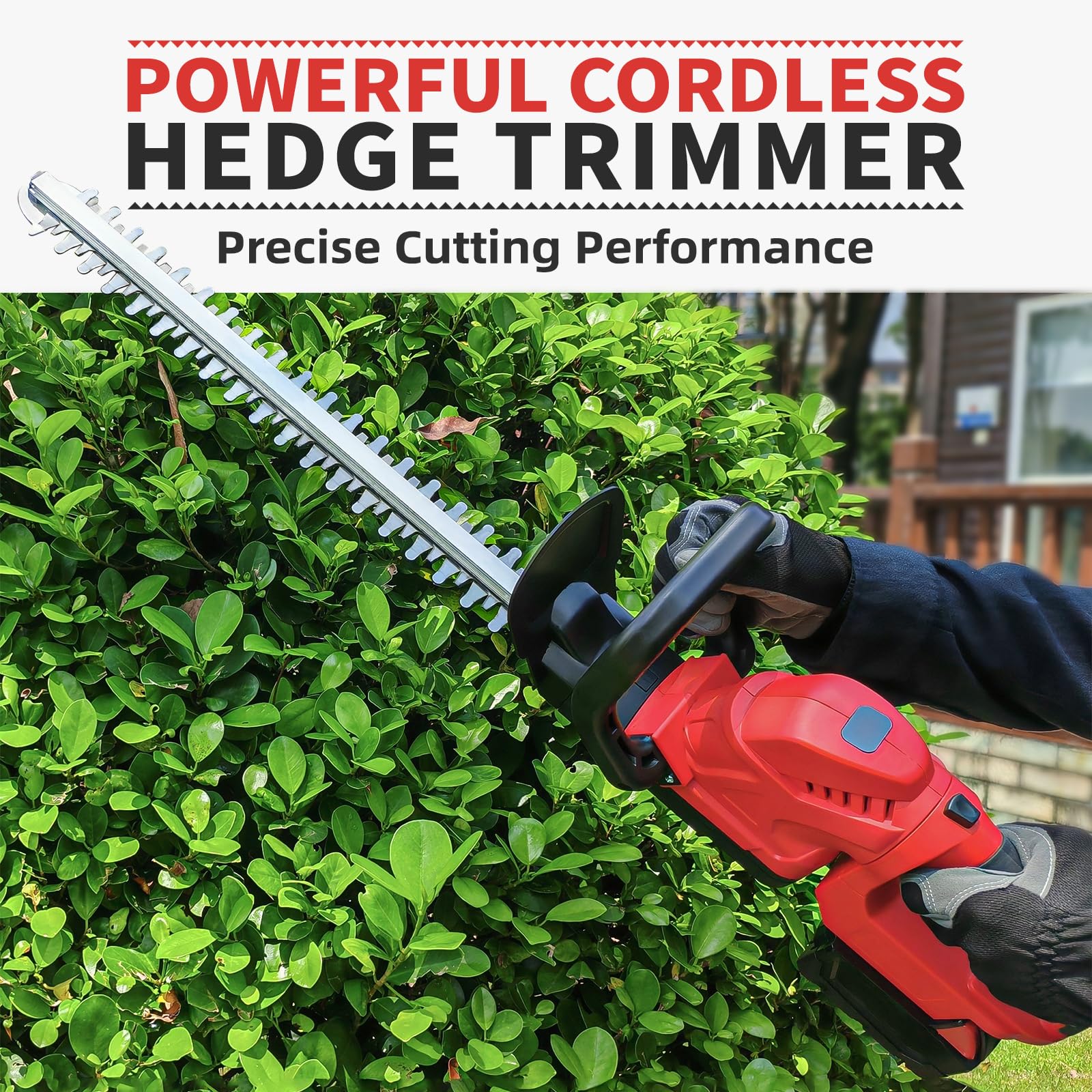 OHAISFELA brushless motor up to 22000 rpm for efficient cordless trimming.