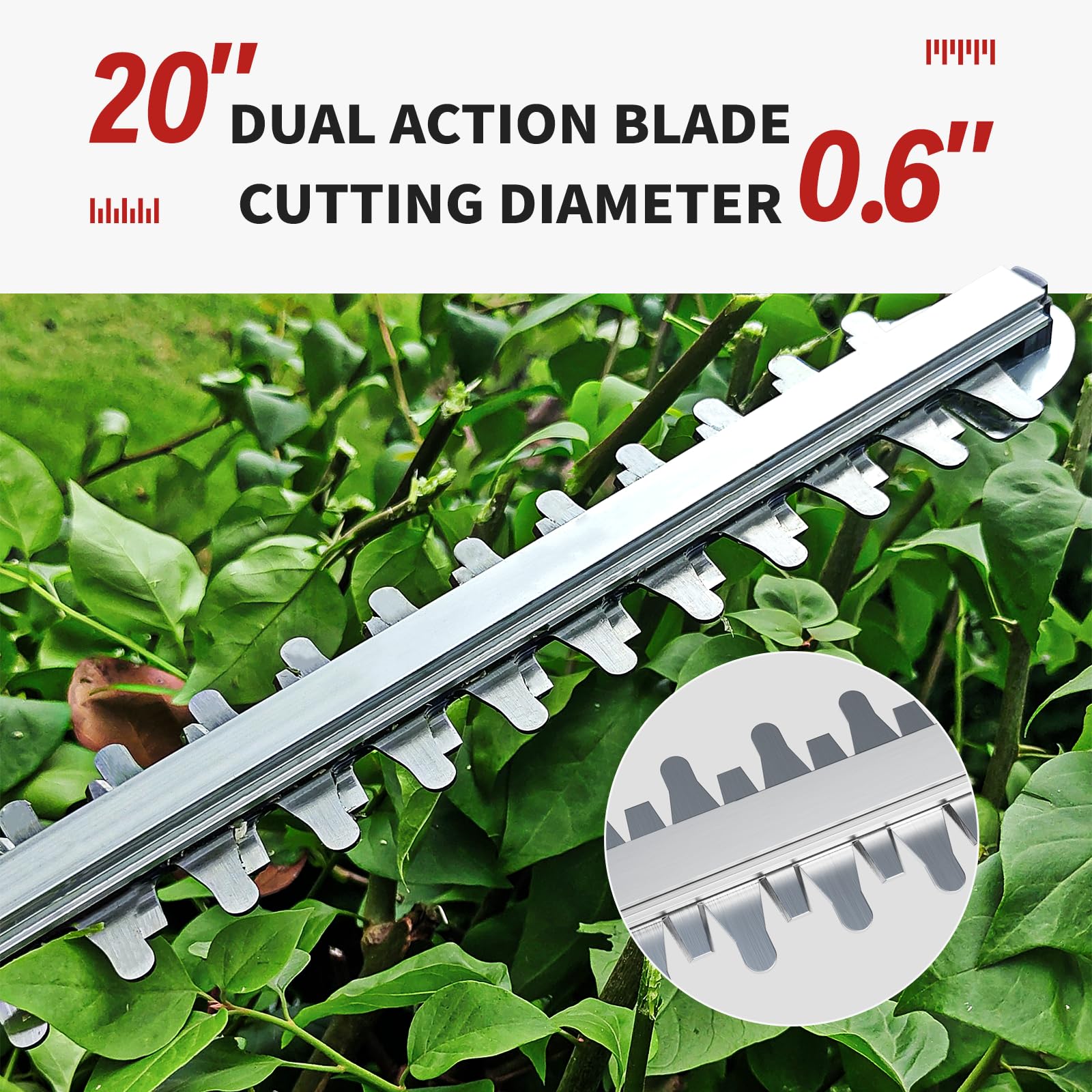 OHAISFELA dual safety lock prevents accidental starts during operation.