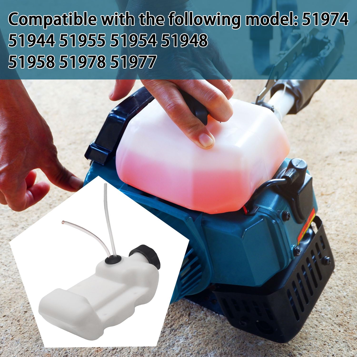 Ohoho fuel tank assembly model 51974 fit ensures easy replacement during tasks.