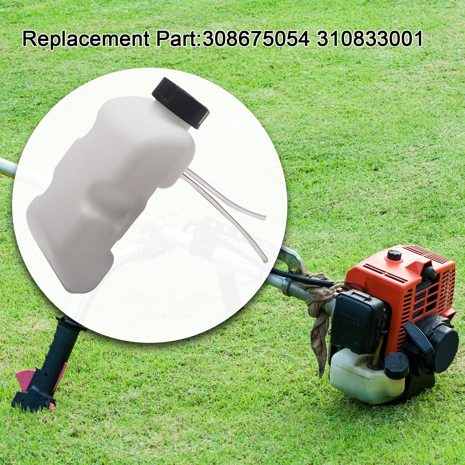 Ohoho fuel tank assembly compatibility with Toro, Homelite, Ryobi models for smooth refueling.