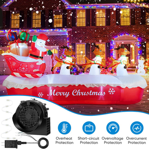 OHMANHE inflatable decorations sized 6ft to 12ft stay plump and vivid