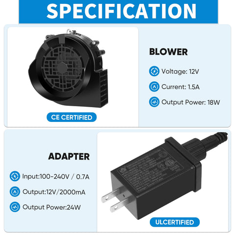 OHMANHE waterproof 2.0A adapter enables safe outdoor use