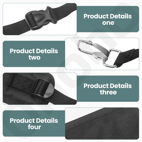 Ohoho adjustable strap provides a comfortable fit for different bodies.