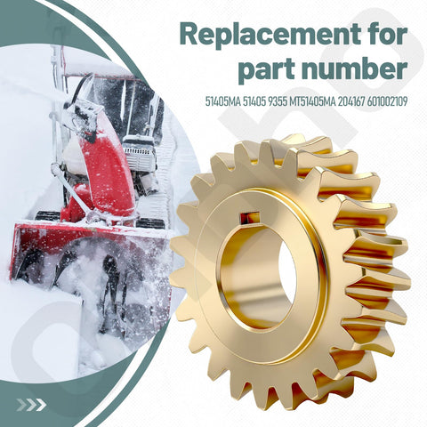 Ohoho brass worm gear side view highlights compact design for easy installation