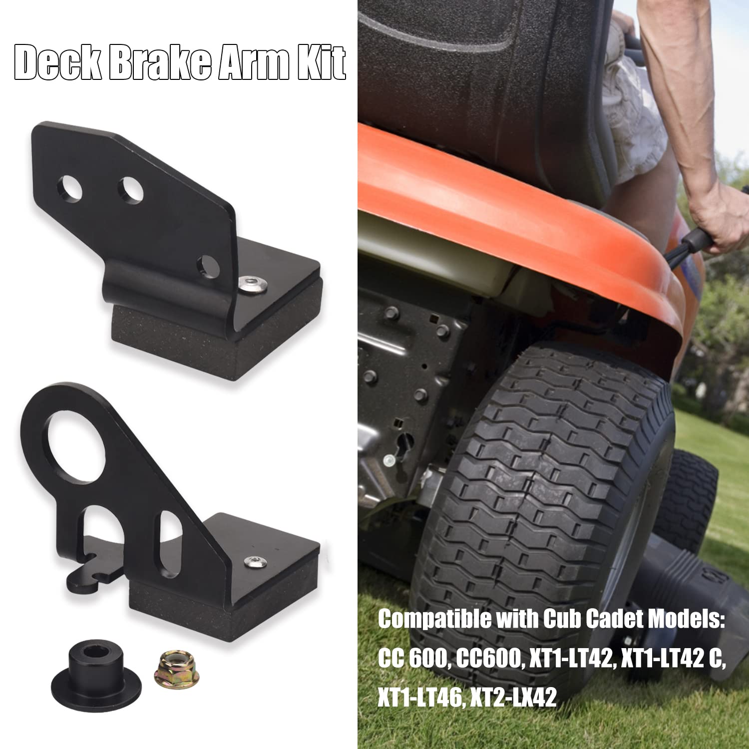 Ohoho deck brake arm kit replacement numbers displayed for easy matching.