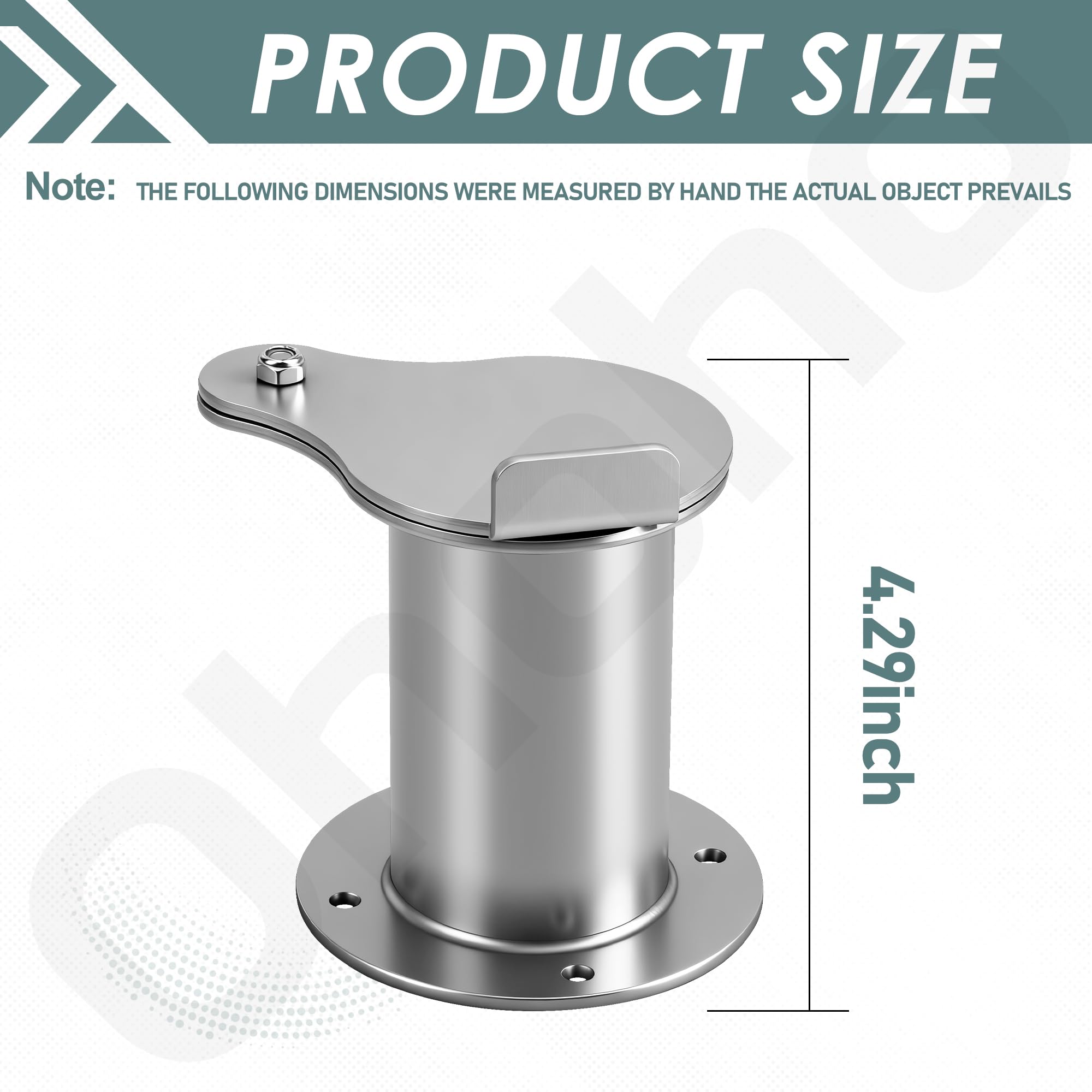 Ohoho aluminum exhaust damper with screws included for easy install