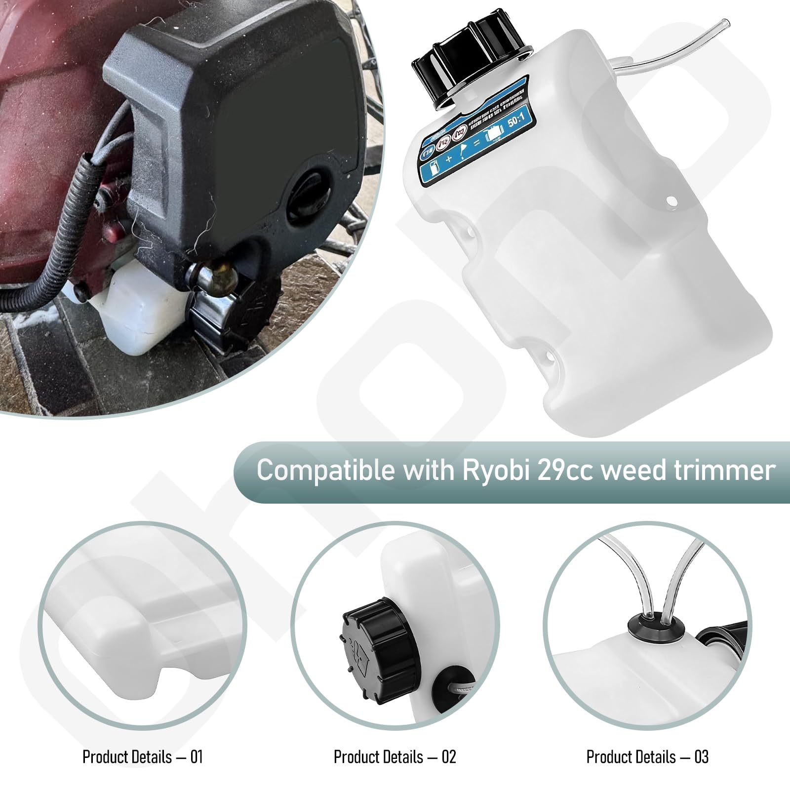 Ohoho fuel lines and filter included for easy refueling