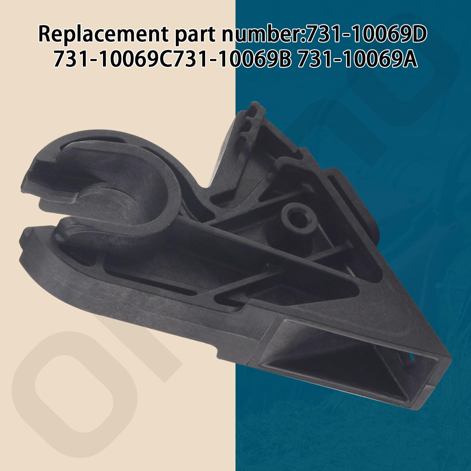Ohoho 731-10069D side view emphasizing slim profile for clean mounting