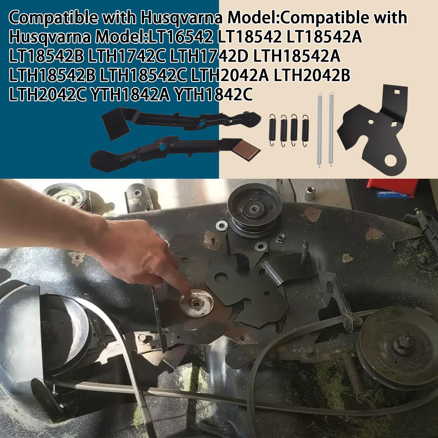 Ohoho-idler-arm-component demonstrates smooth operation and reliable deck movement.