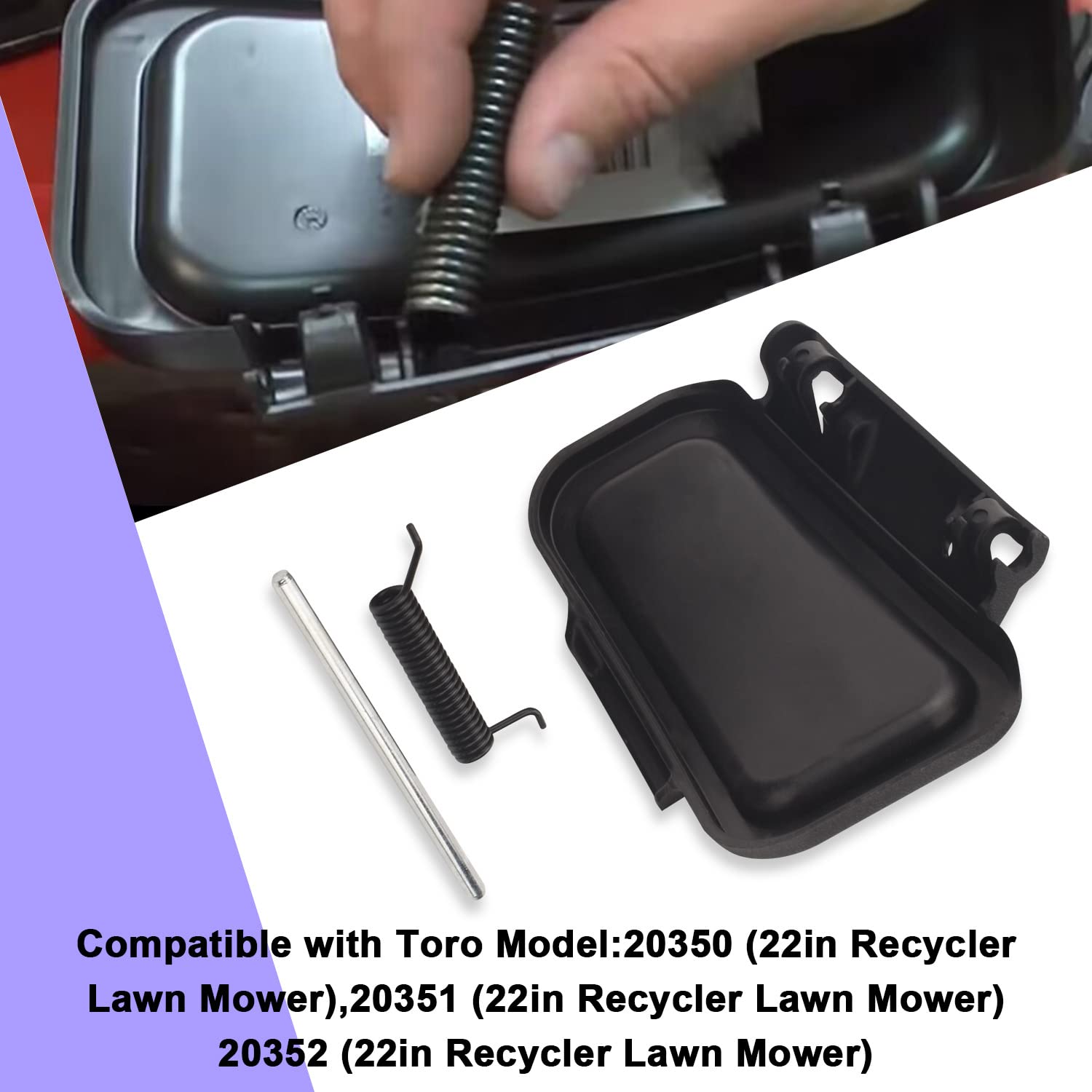 Ohoho 115-8449 deflector compatibility overview across Toro Recycler models.