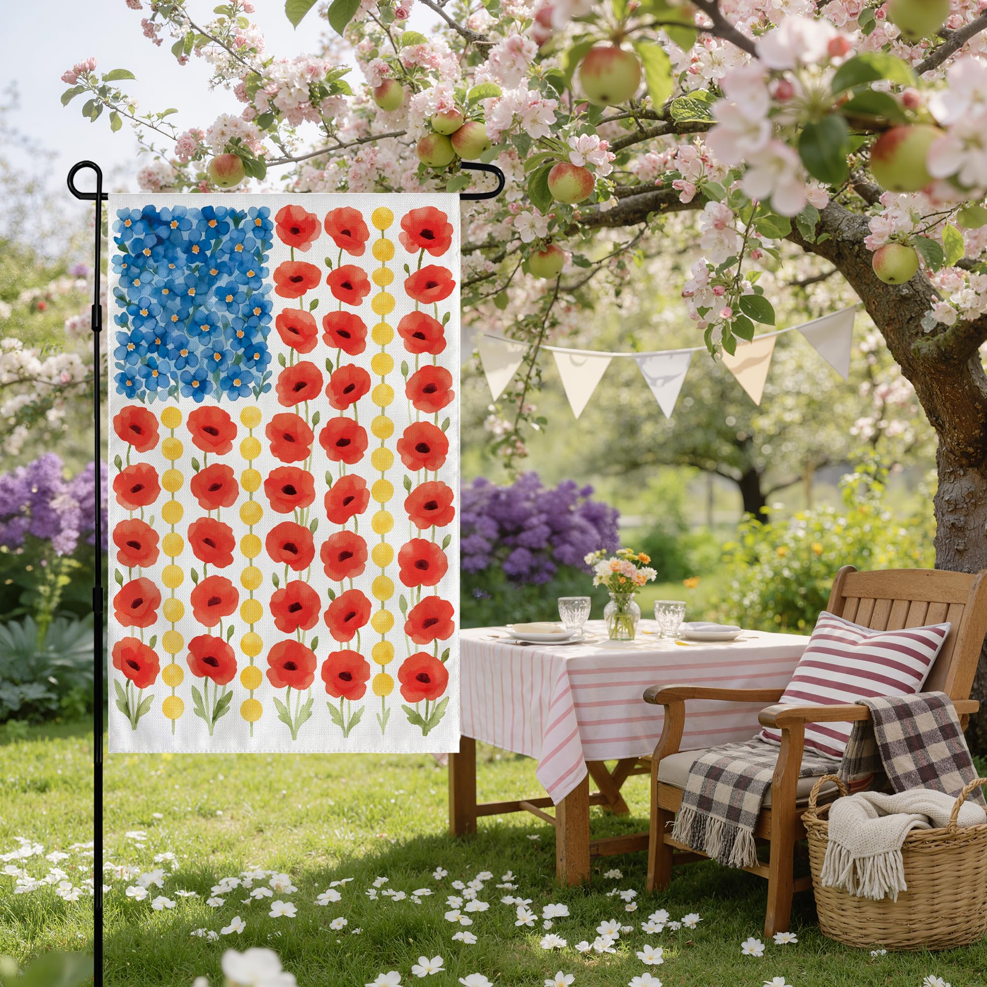 OHOME 4th of July flag brings vibrant, weather-resistant patriotism to outdoor spaces