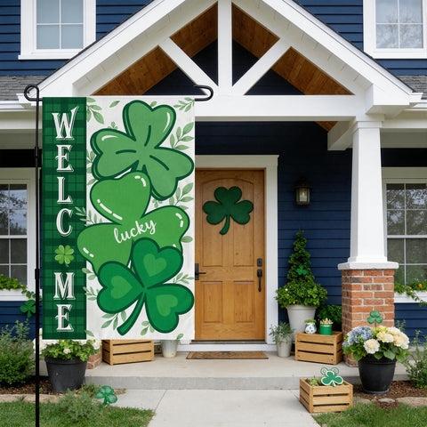 OHHOME outdoor indoor decor flag adds festive charm and versatile display options.