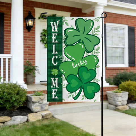 OHHOME sleeve hanger compatible flag for easy setup on standard stands.