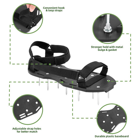 Ohuhu aerator sandals comfortable wear while strolling your yard