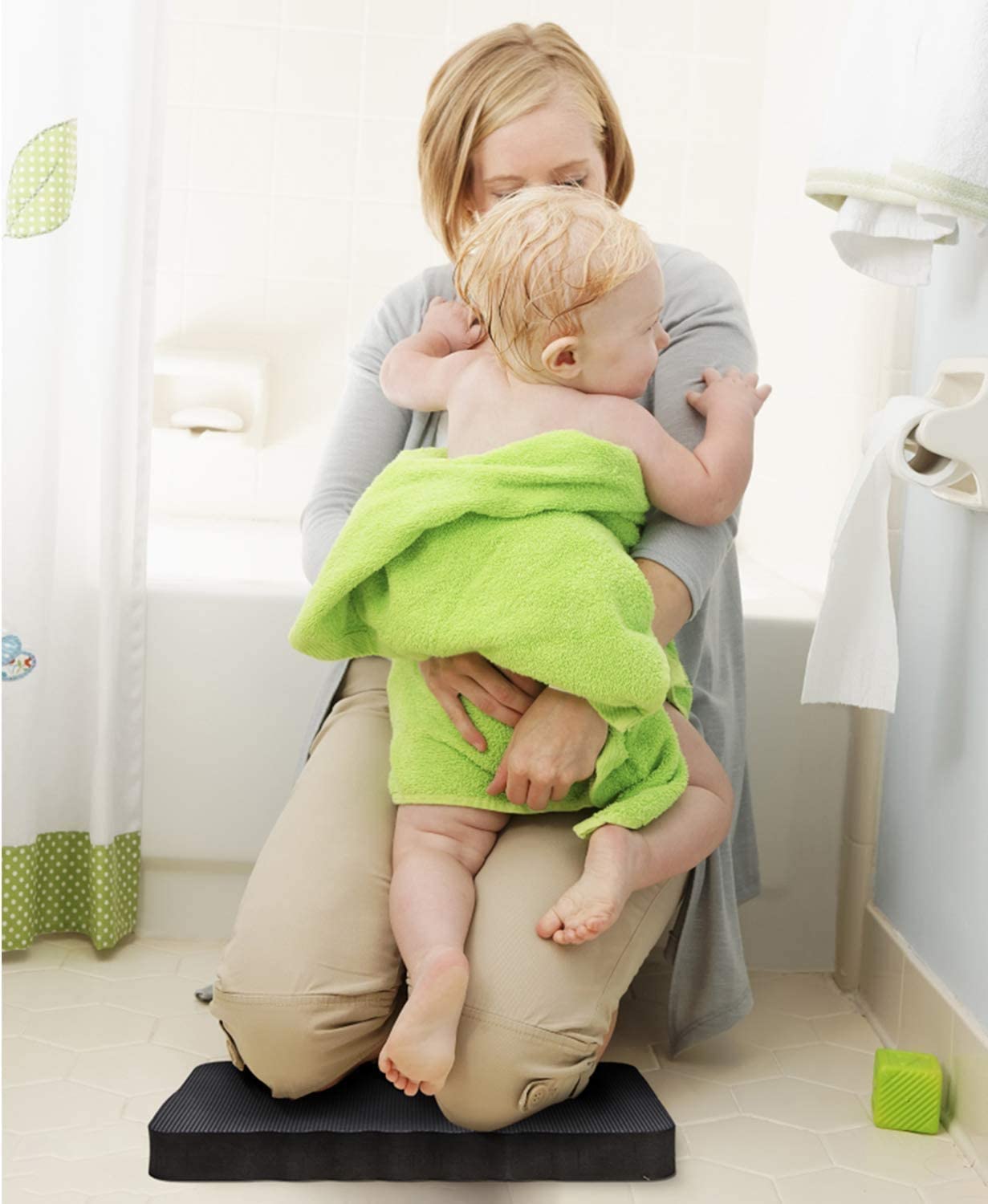 Ohuhu kneeling pad grainy reverse helps grip uneven ground during tasks