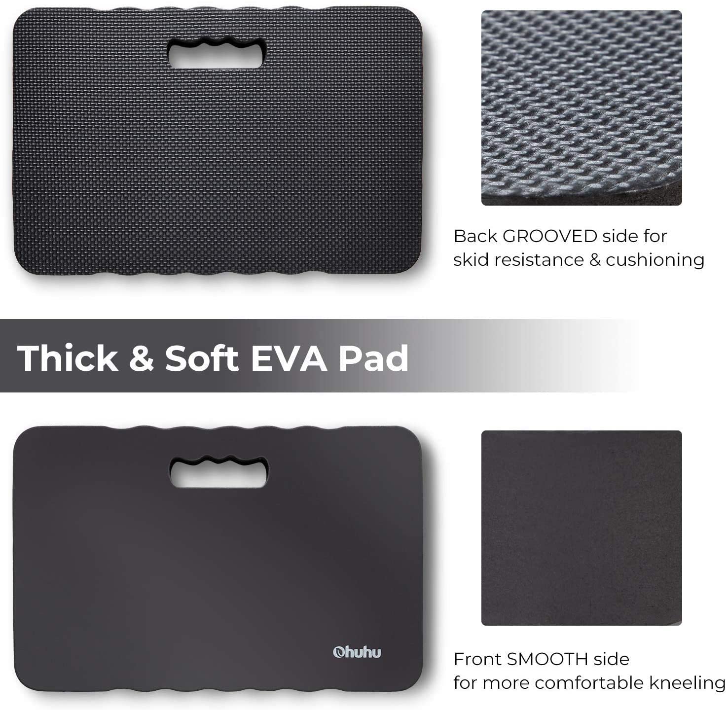 Ohuhu kneeling pad dries quickly after rain, ideal for outdoor chores