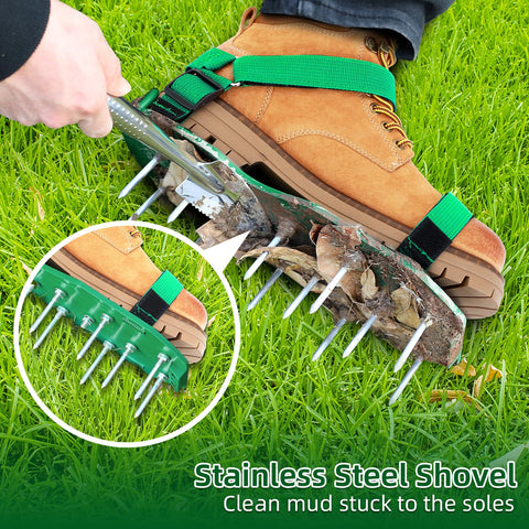 Ohuhu aerator shoes hook and loop design for fast on off