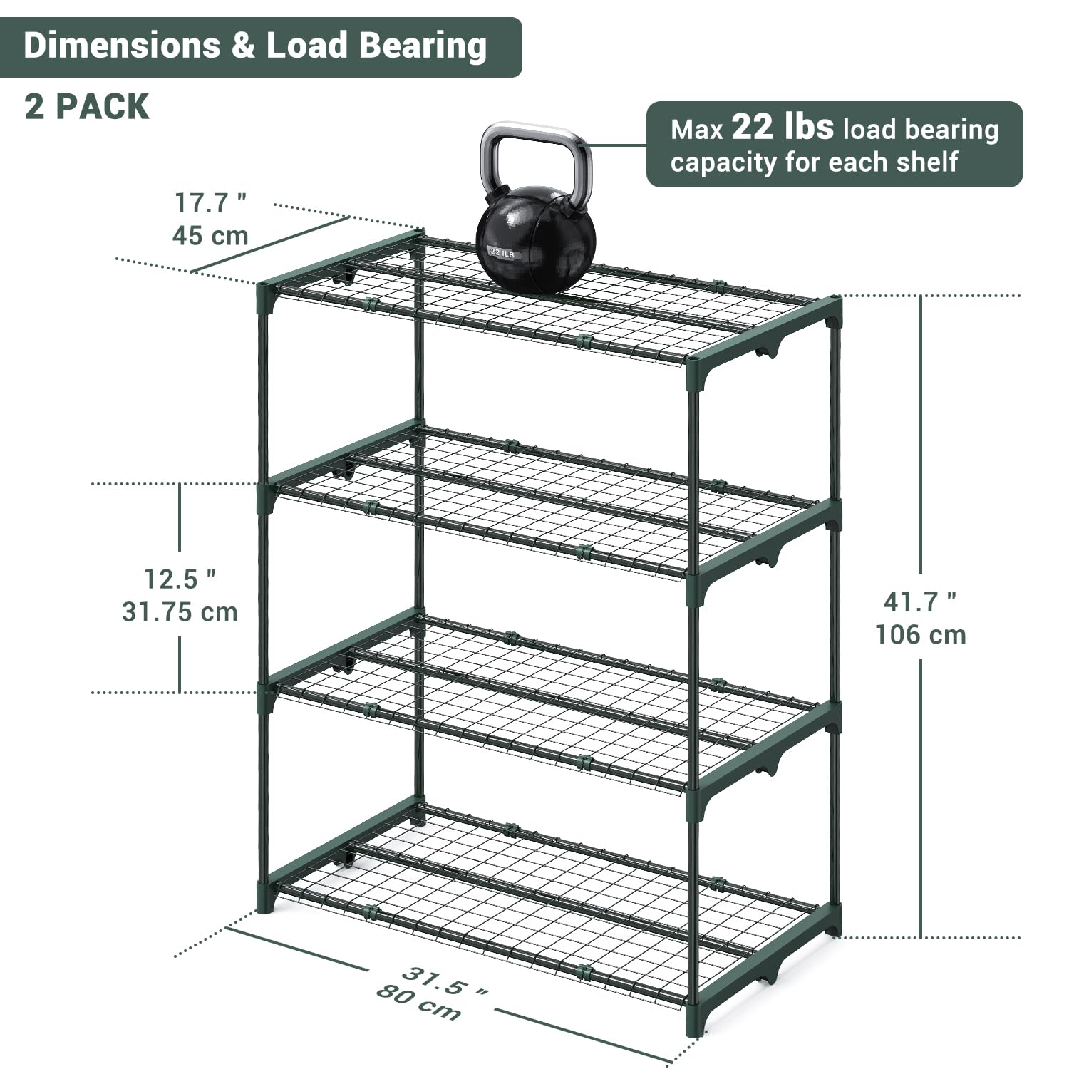 Ohuhu plant greenhouse shelves four shelves layout optimizes plant care space.