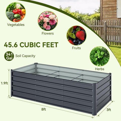 Ohuhu planting bed filled with vegetables and root crops