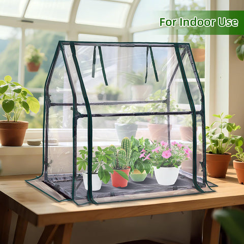 Ohuhu portable greenhouse easy storage and quick setup.