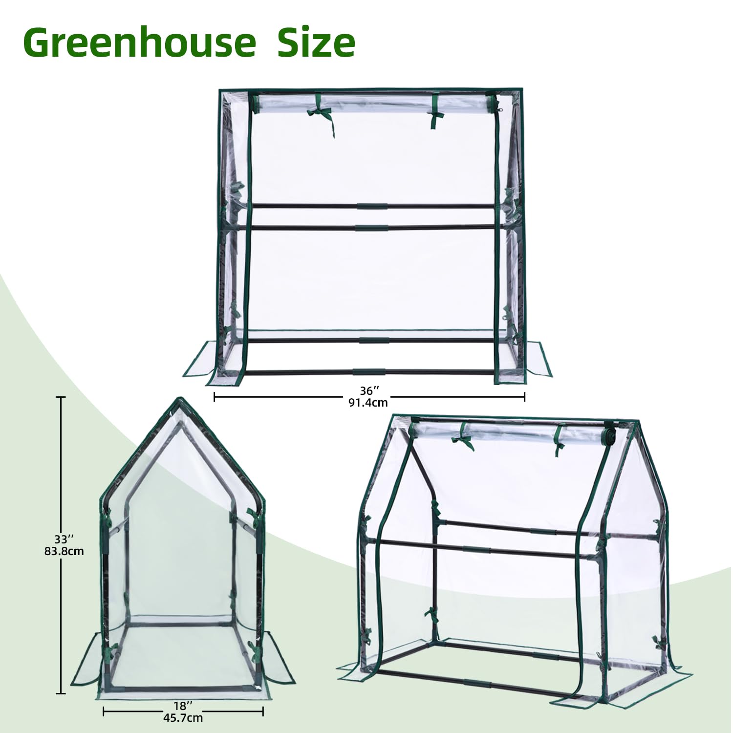 Ohuhu seedling germination environment compatible with heating mats.