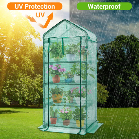Ohuhu steel frame provides rust resistance and durable protection.
