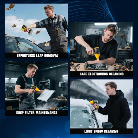 ohyes Air Duster compatibility with DeWALT 20V Max batteries