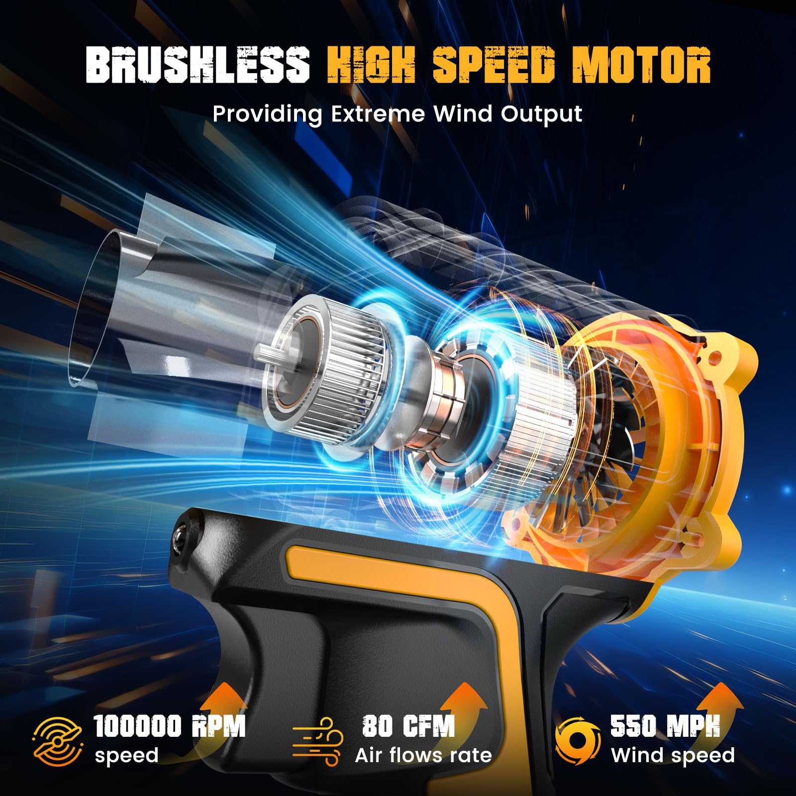 ohyes Air Duster precision blowing nozzle ideal for tight spaces