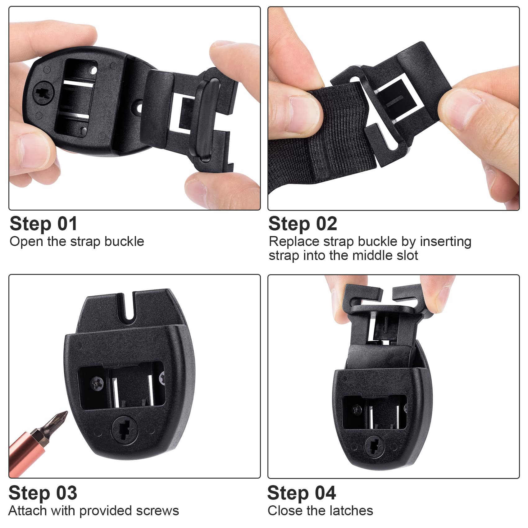 oiiki hot tub cover clips with locking keys for child-safety and wind resistance