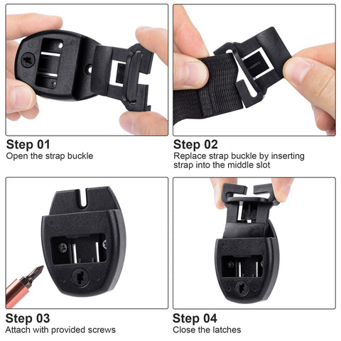 oiiki hot tub cover clips with locking keys for child-safety and wind resistance