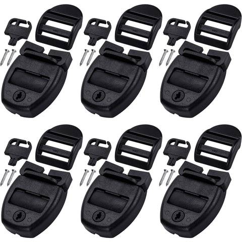 OIIKI spa cover latch clip front view for secure wind protection