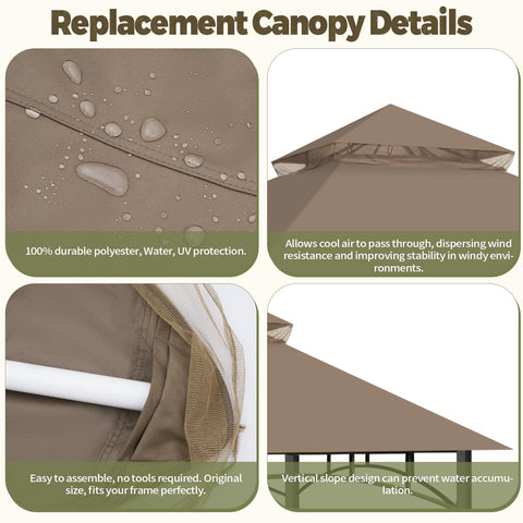 OIPUNSHLE easy-install canopy for L-GZ136PST setup
