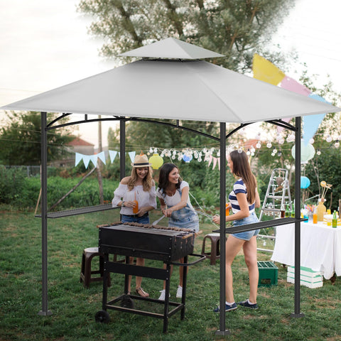 OIPUNSHLE replacement canopy packaging grey conveys complete top for model L-GG001PST-F.