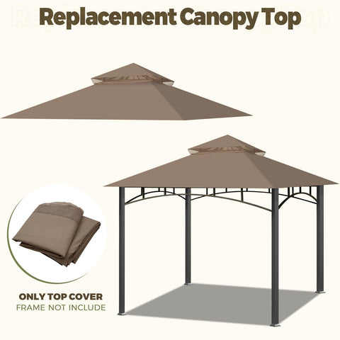 OIPUNSHLE canopy with vented double-top design for better airflow