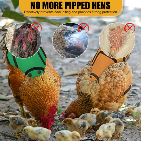 OIUXIMT chicken saddle lightweight Oxford fabric for comfort and durability