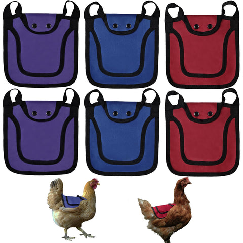 Oiuximt chicken saddles offer back protection for hens during mating