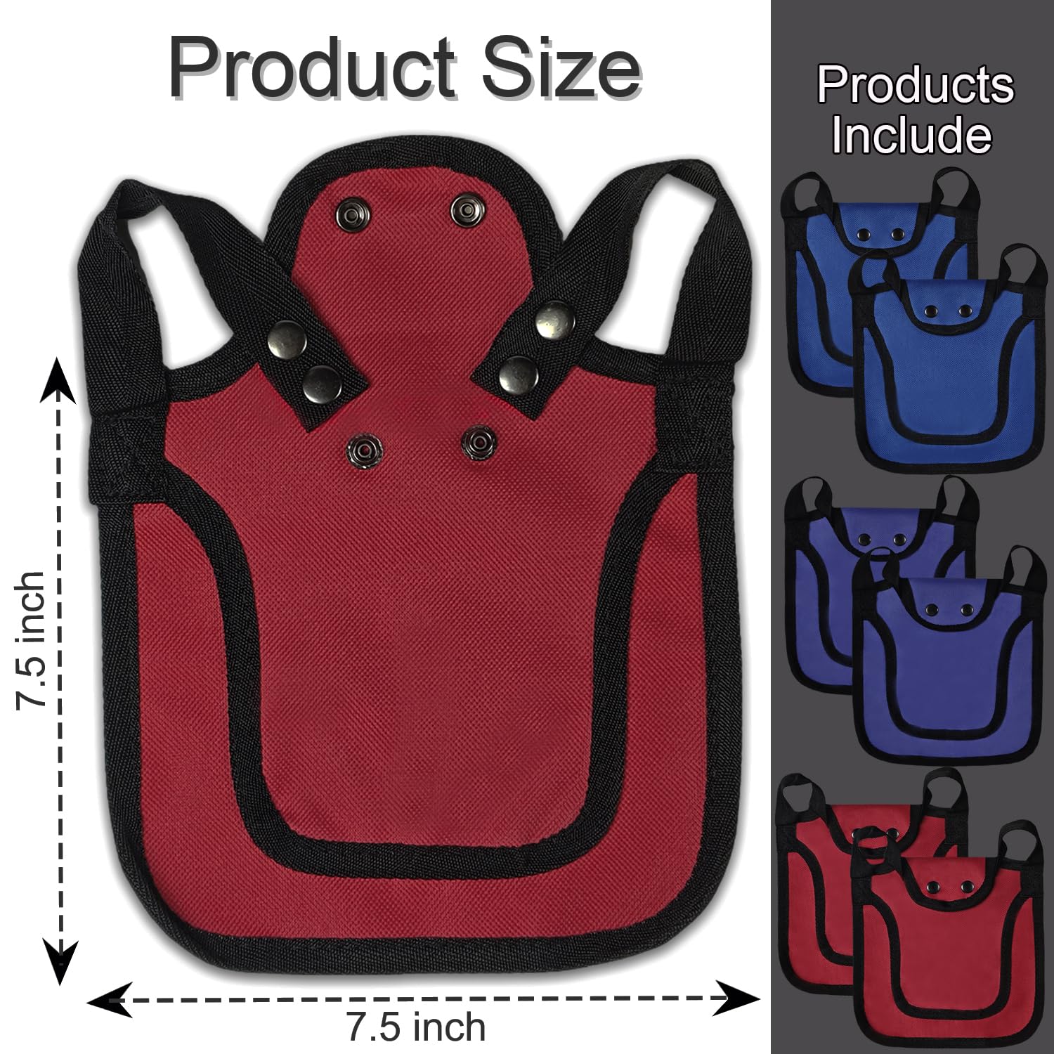 Oiuximt saddle strap-adjustment ensures secure fit on hens