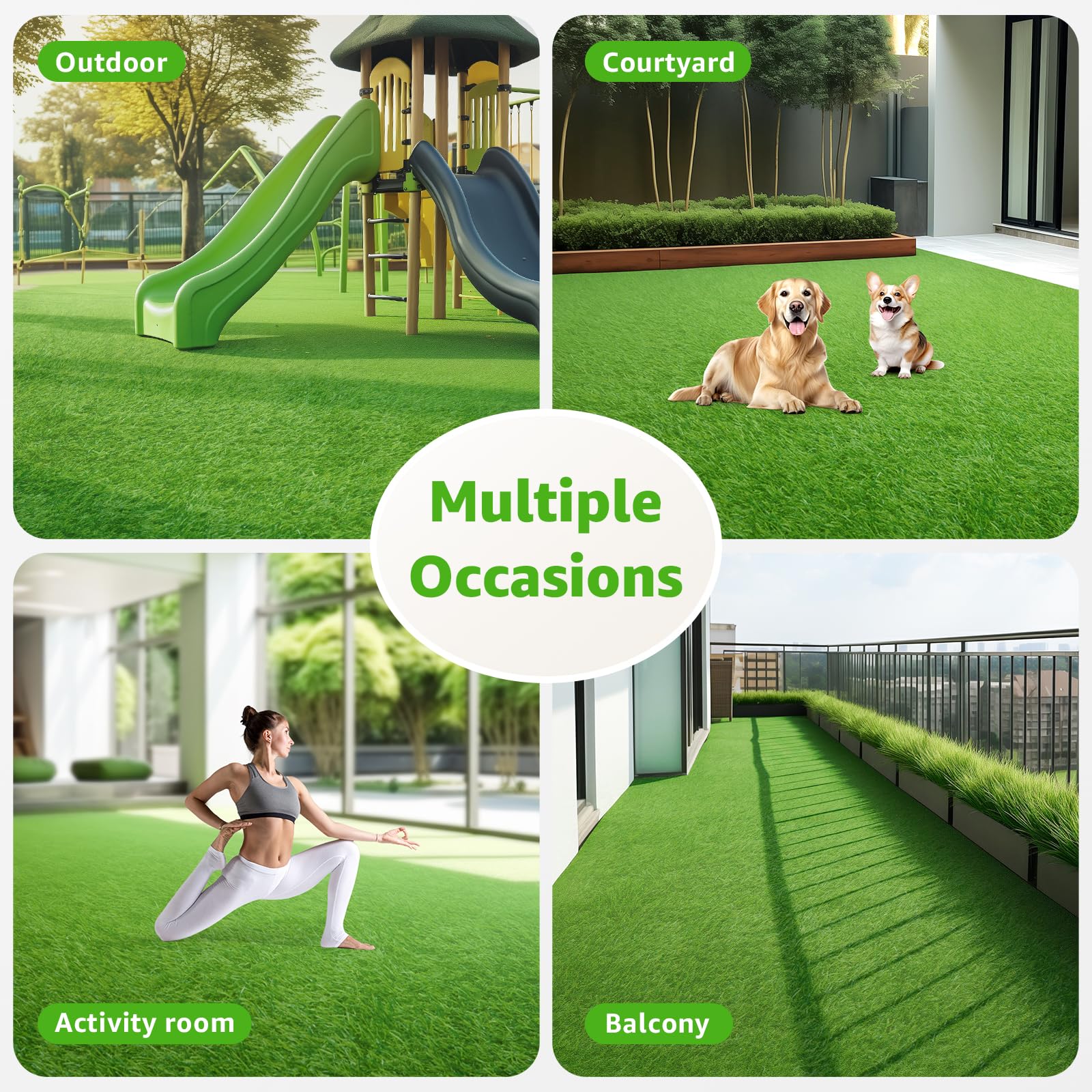 Oiyeefo durable material resists sun and weather for year-round use