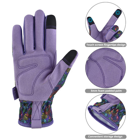 OIZEN puncture-protection palm pads improve grip during tool work