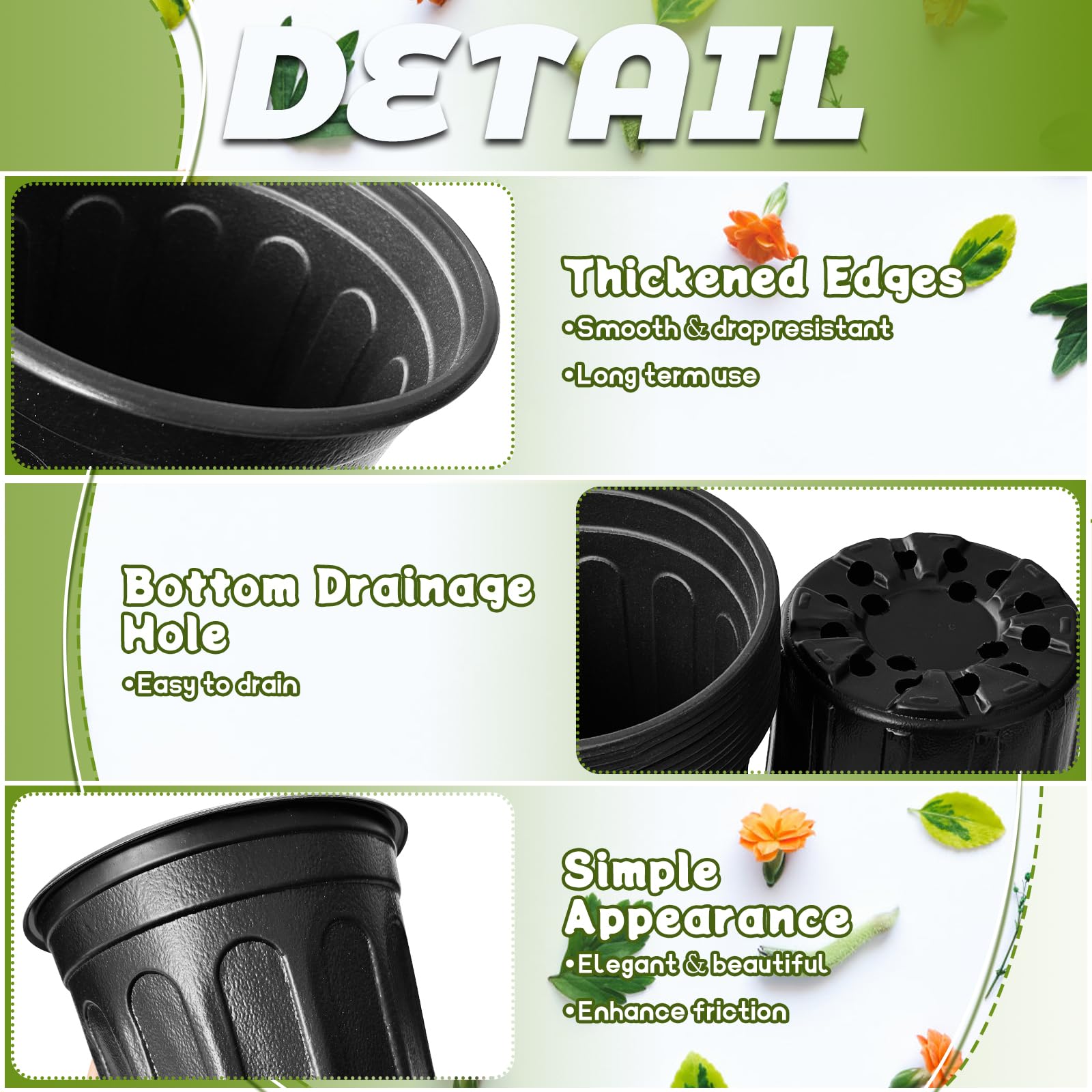 OJYUDD 16-hole bottom drainage design for healthy roots
