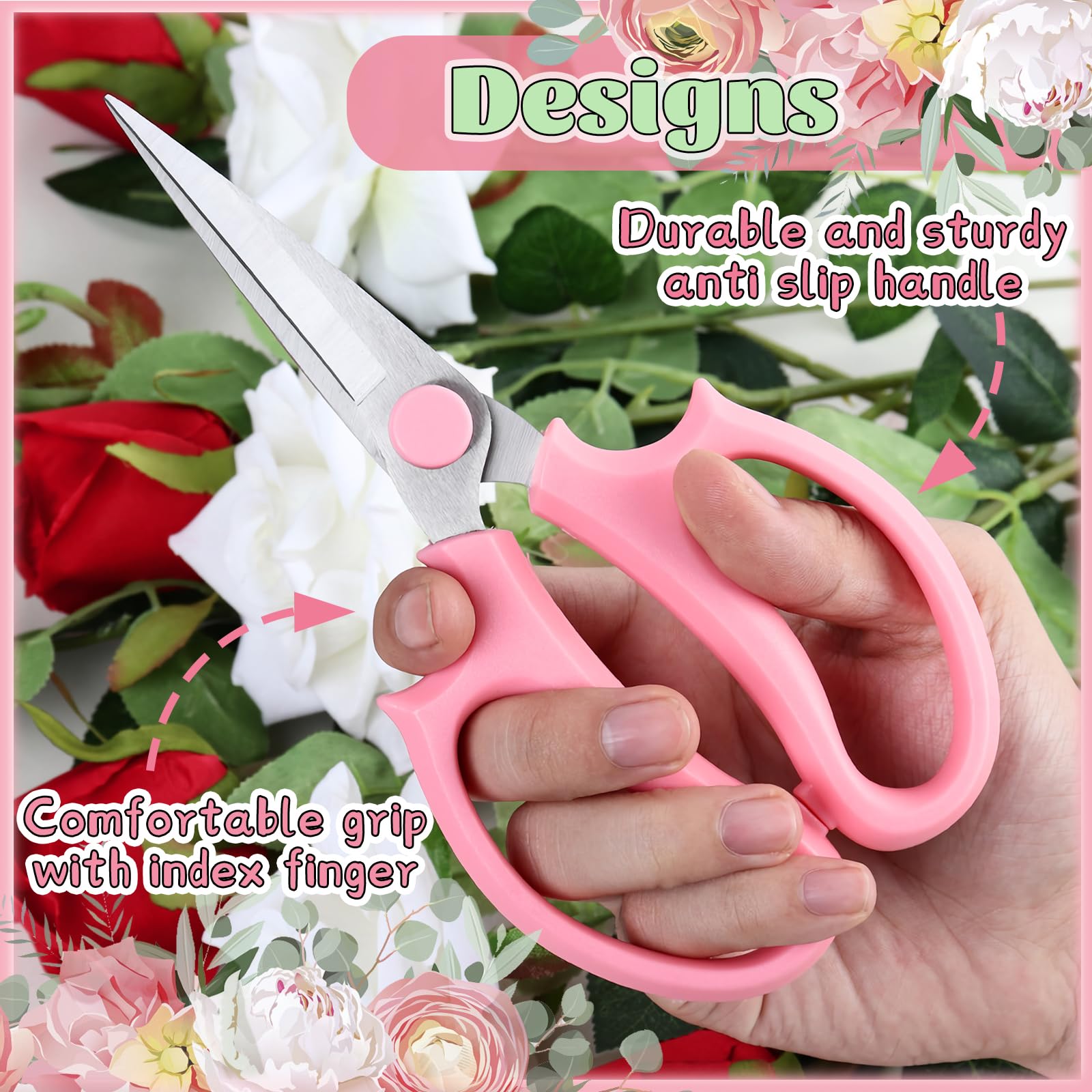 OJYUDD 3-pack enables versatile pruning for bouquets and plants.