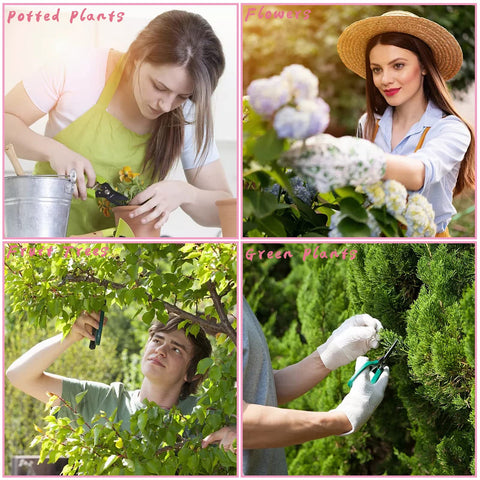 OJYUDD Versatile garden scissors suit flowers, herbs, and light fruit picking.