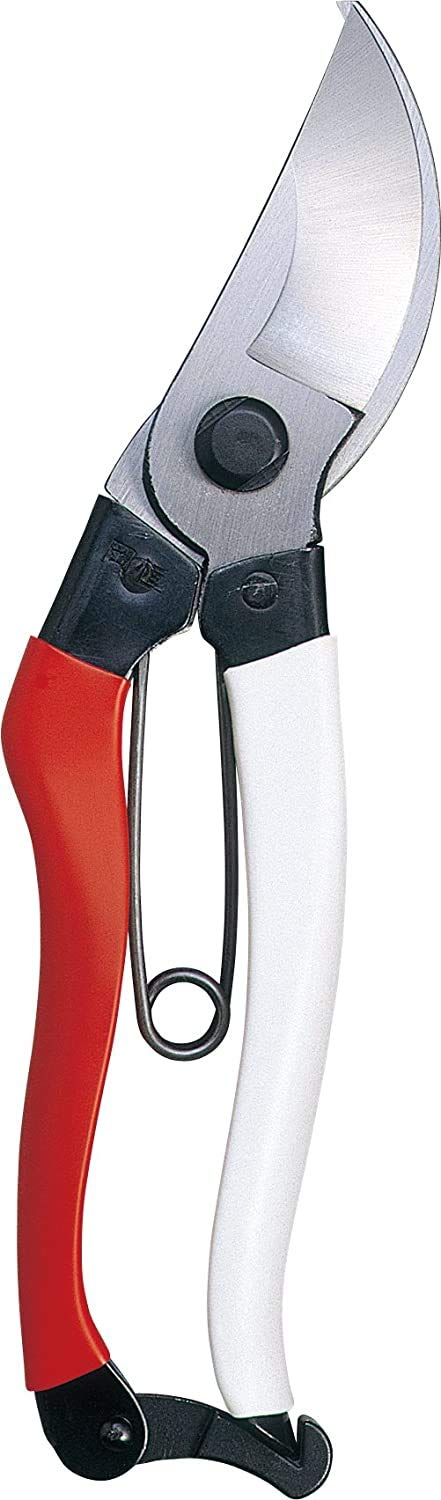 Okatsune 103 bypass pruners ergonomic-handle enhances comfort during long pruning sessions.
