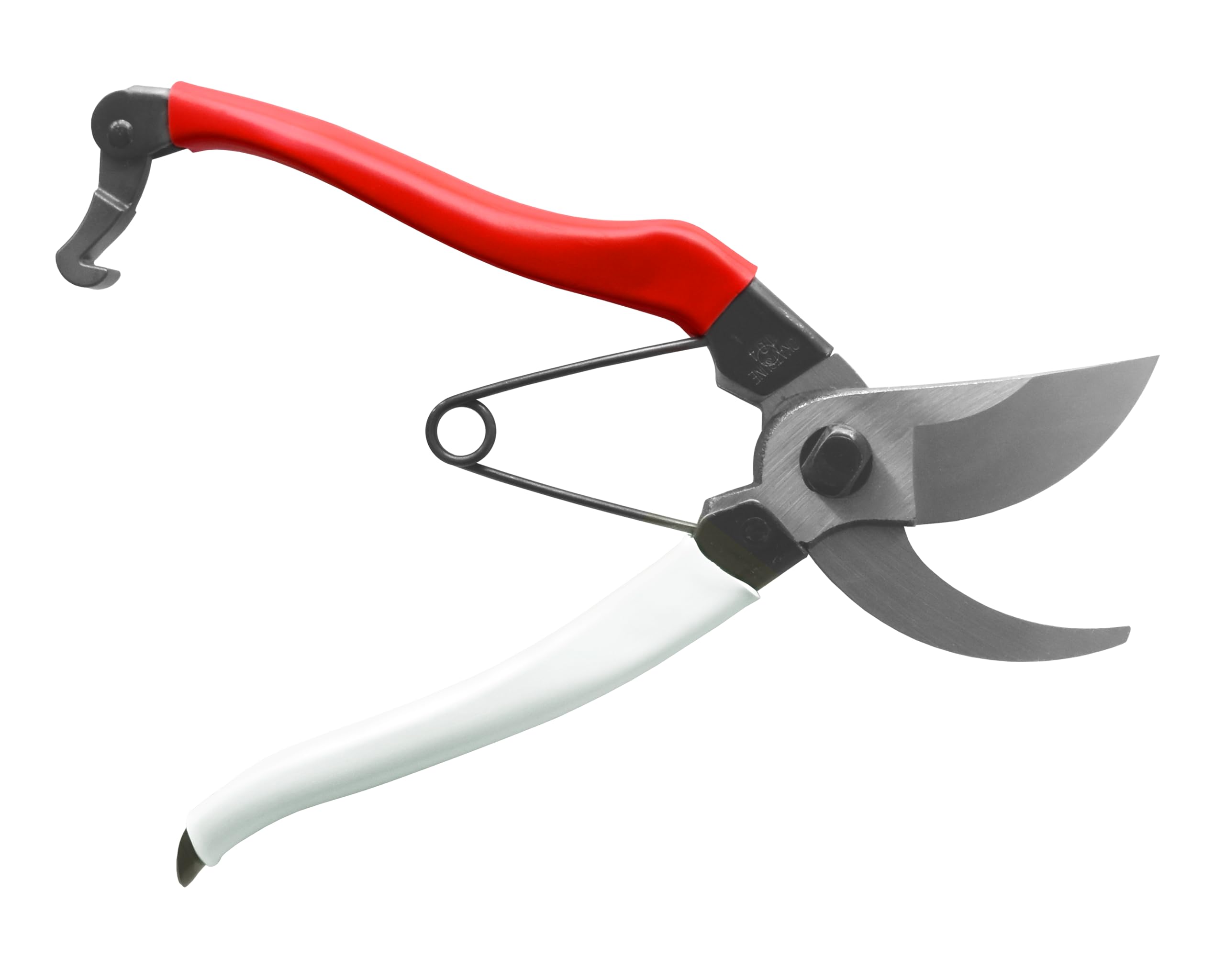 Okatsune pruning shears No. 104 in action delivering clean cuts.